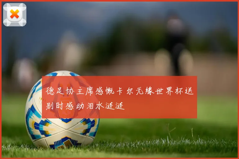 德足协主席感慨卡尔无缘世界杯送别时感动泪水涟涟