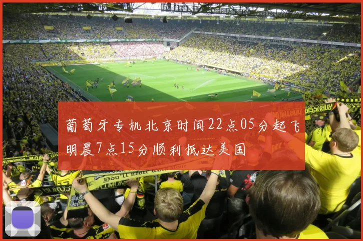 葡萄牙专机北京时间22点05分起飞明晨7点15分顺利抵达美国